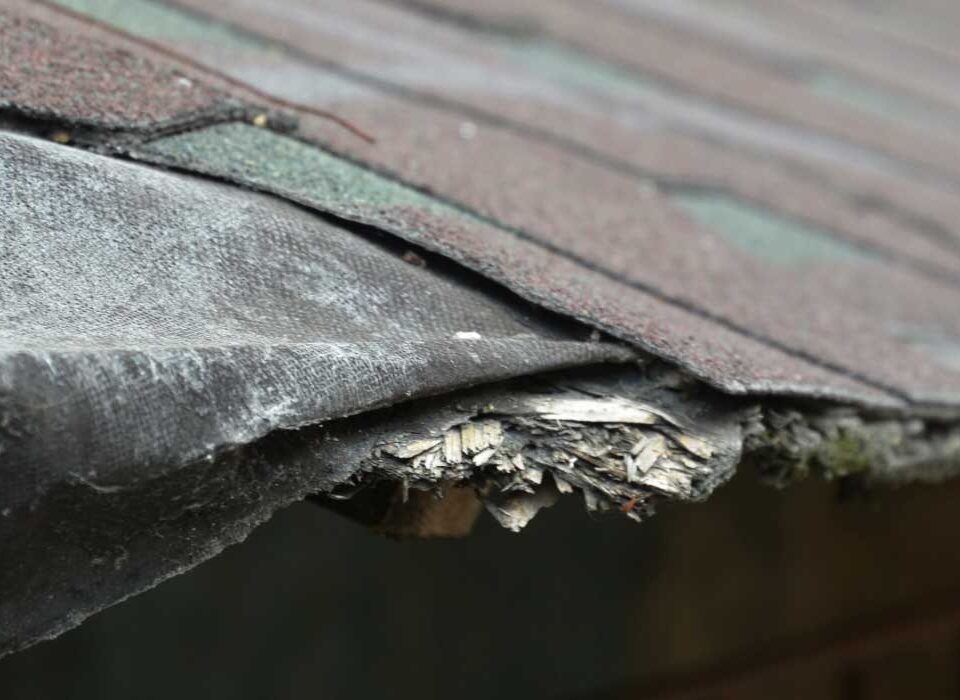 Bad roof installation